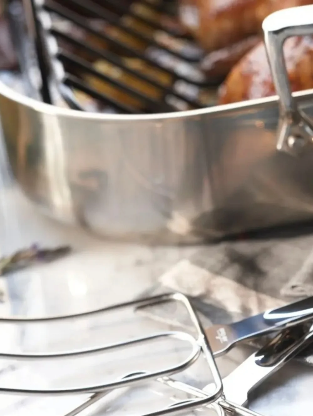 All-Clad Stainless Steel 2-PC Turkey‎ Lifters
